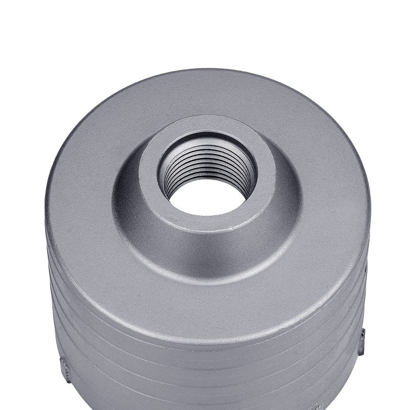 GUICGOC 80mm / 3-1/8 inch Concrete Hole Saw with 250mm SDS Plus Shank Connecting Rod, Tungsten Carbide Teeth Cement Hole Saw for Cement Brick Concrete Stone Wall (80mm / 3-1/8 inch) - Image 5